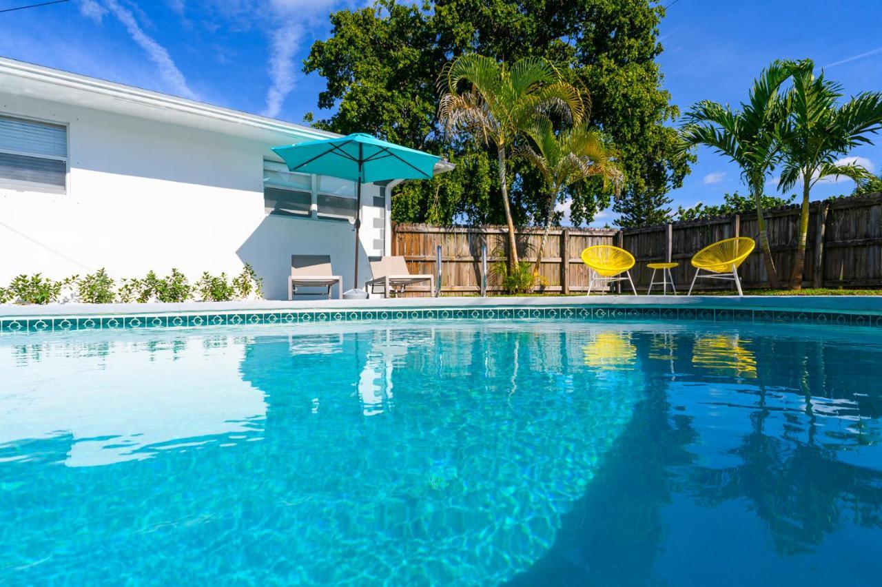 Luxury Casa 4 Bedrooms With Pool & Game Room 15 Mins To Ocean 포트 로더데일 외부 사진