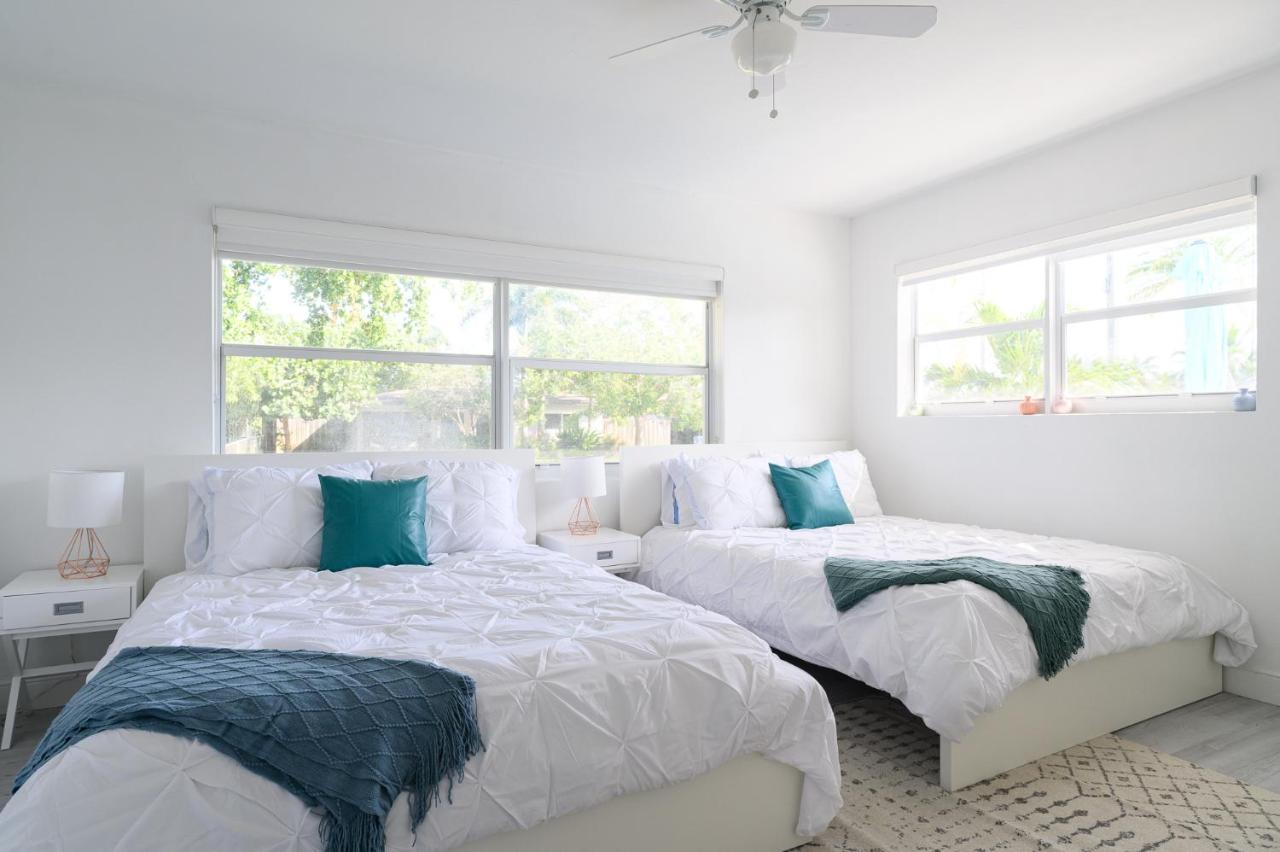 Luxury Casa 4 Bedrooms With Pool & Game Room 15 Mins To Ocean 포트 로더데일 외부 사진